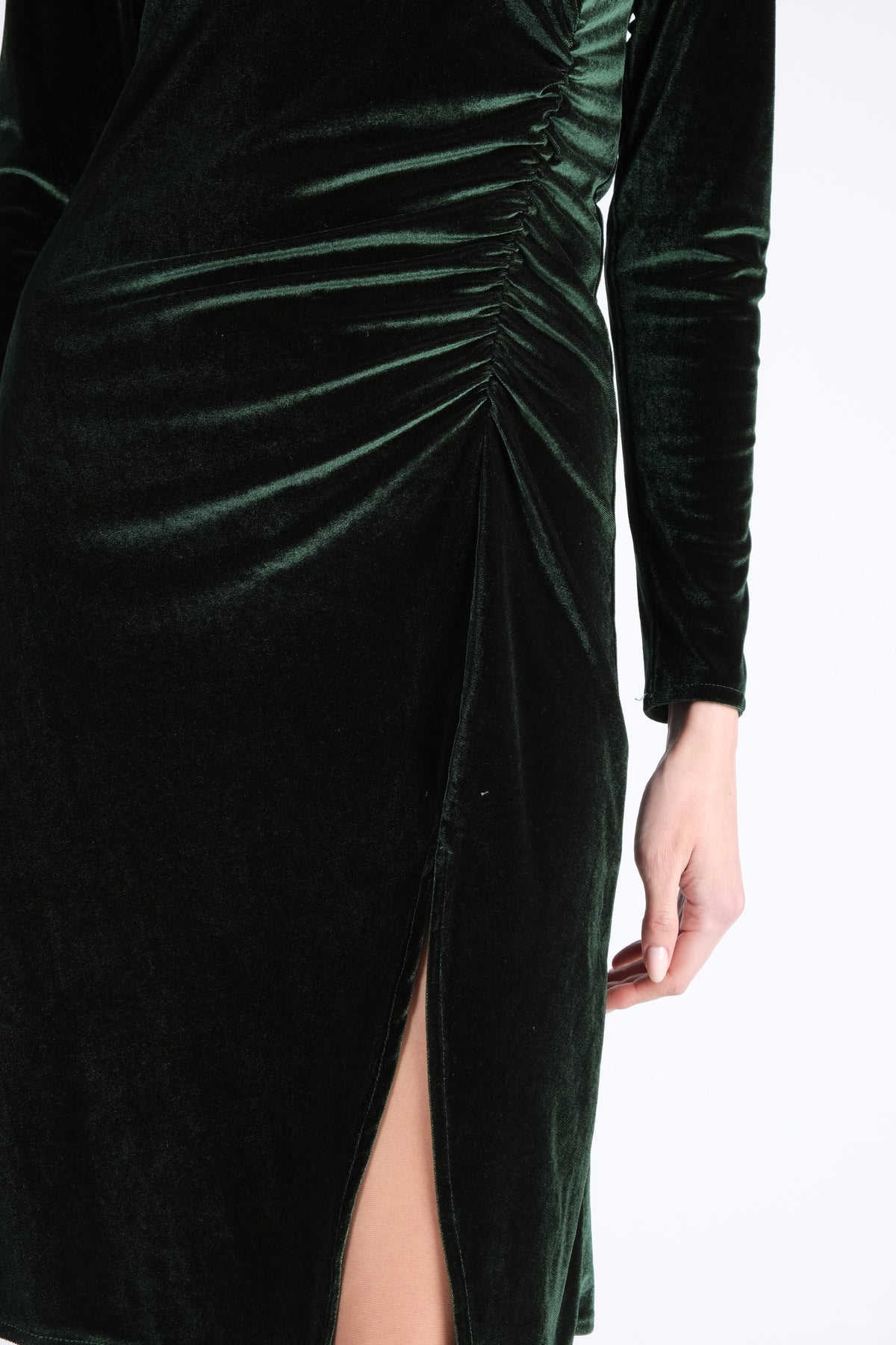 Midi Velvet Dress