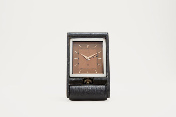 vintage cartier travel clock