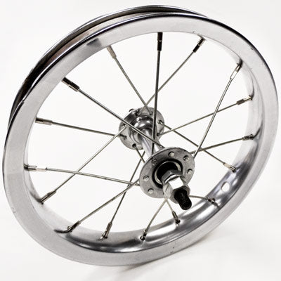 bicycle front wheel axle