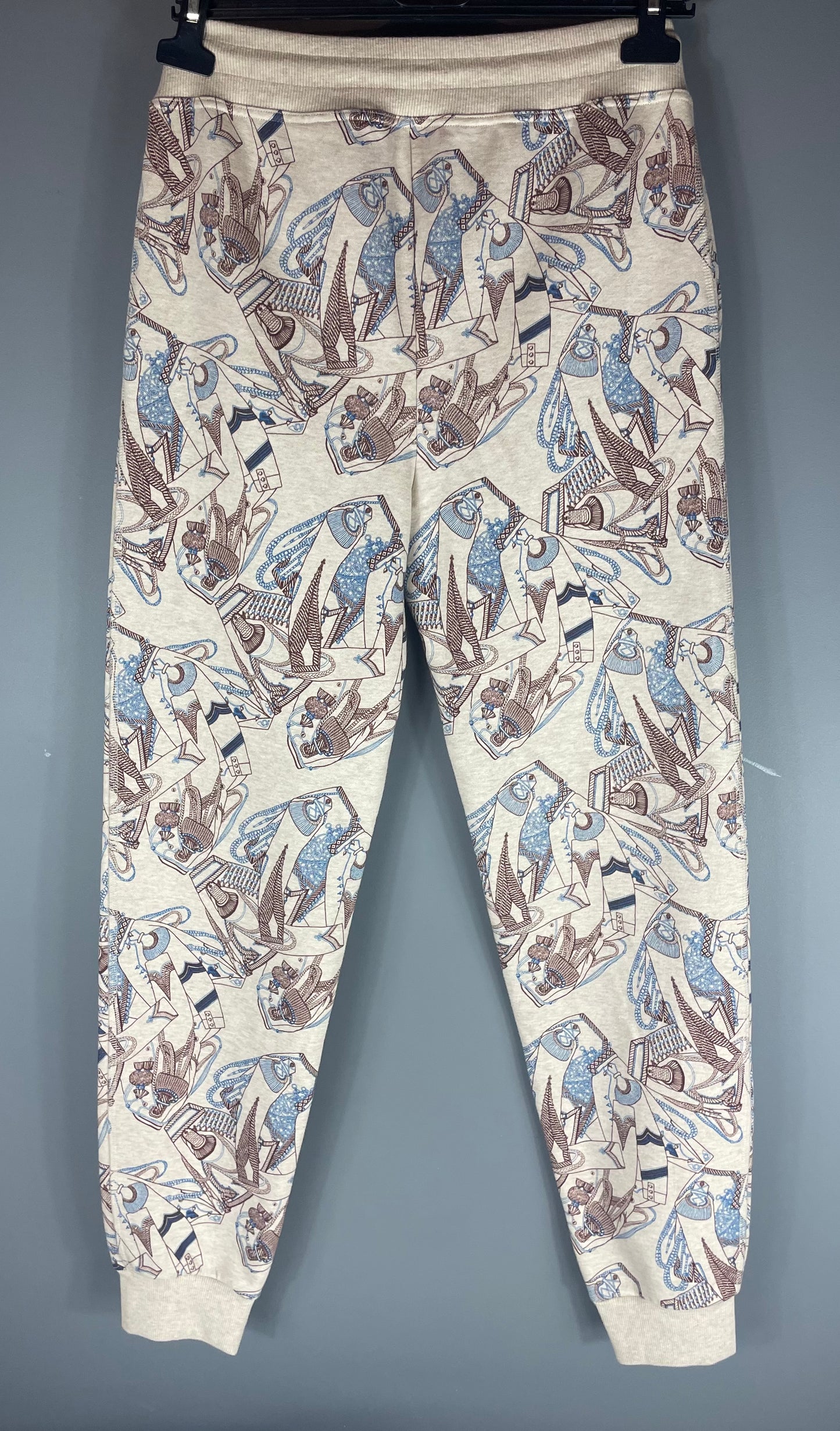 HERMÈS - Joggers multicolor cotton size 36 FR