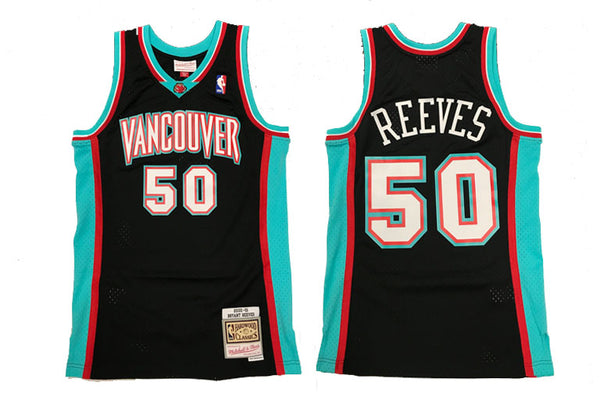 vancouver grizzlies black jersey