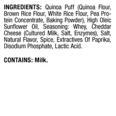 Quinoa Puffs, Aged Cheddar (1.5oz) (6-Pack)