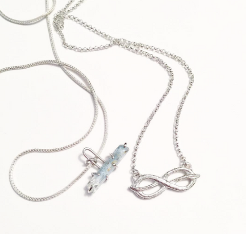 Silver Necklaces by Stefanie Sheehan