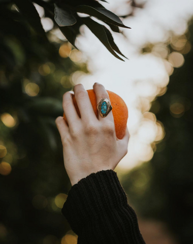 Paradise Ring with Turquoise