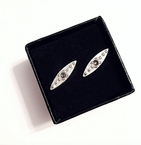 Gleaming Eye Earrings