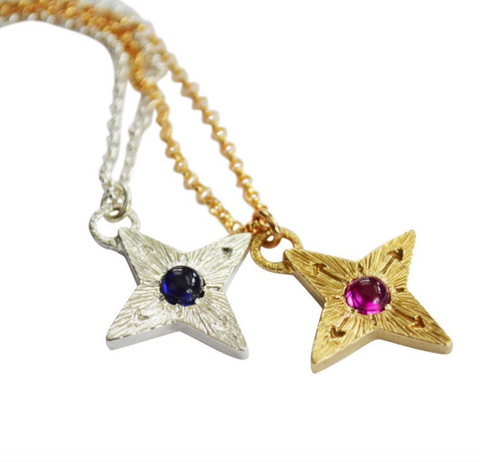 Compass Star Necklaces