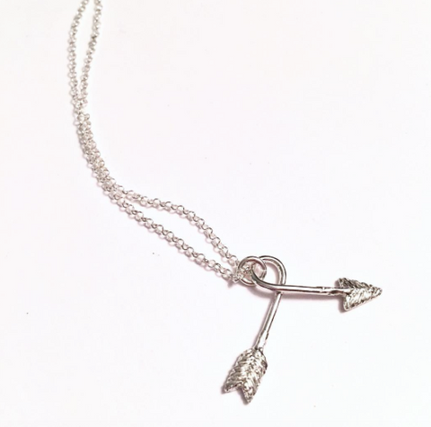 Twisted Arrow Necklace