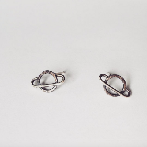 Saturn Stud Earrings