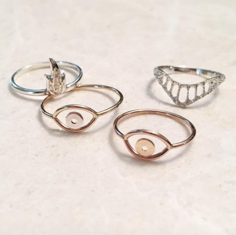Rings by Stefanie Sheehan 