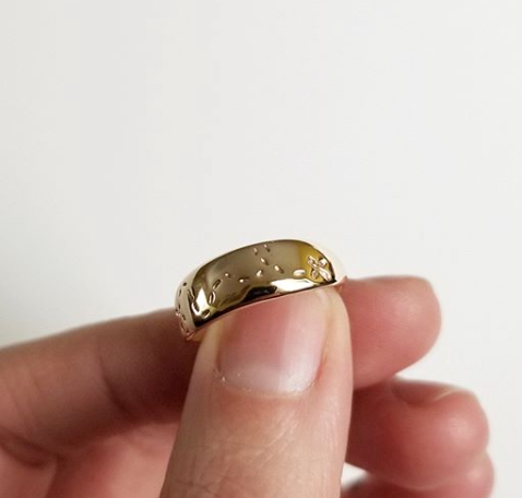 14K You Found Me Ring 