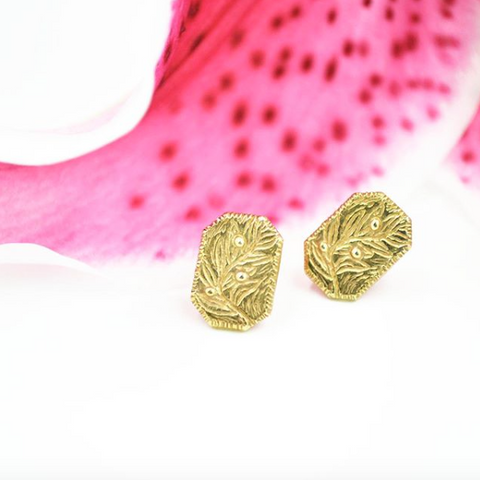 Olive Branch Earrings