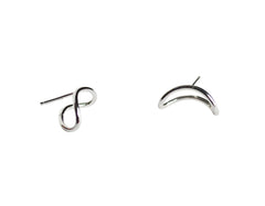 small silver hoop earrings