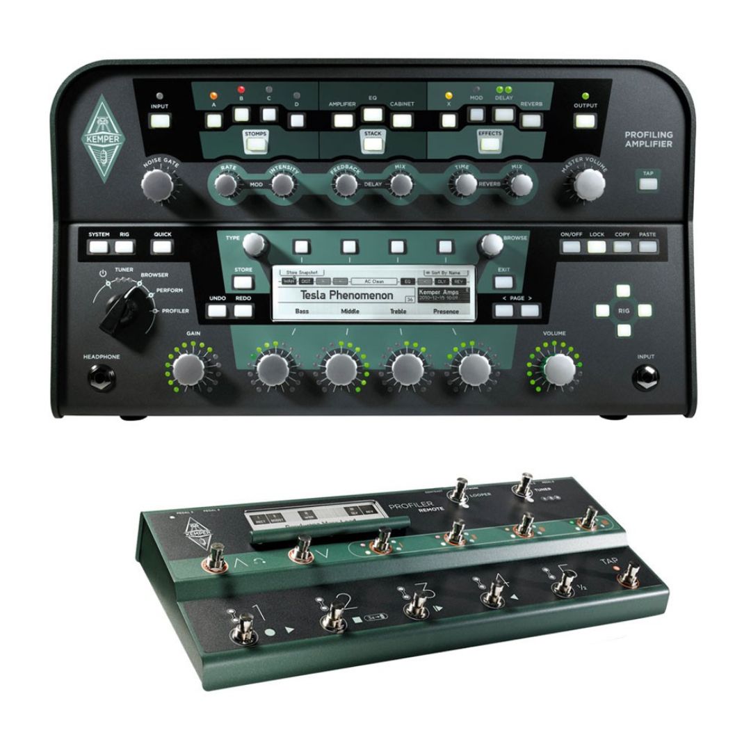 Kemper Profiler Head + Profiler Remote – Black – Jubal Store