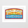 Aotearoa Window Art Print by Glenn Jones