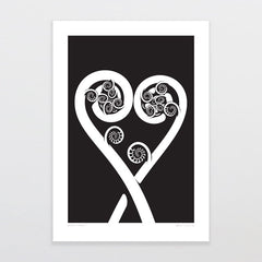 Aroha Ferns art print