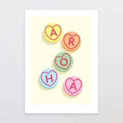 Sweethearts Art Print