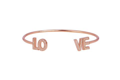 Big Clover Tennis Bracelet in Sterling Silver