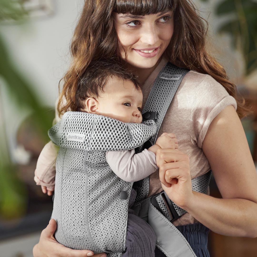 baby carrier grey