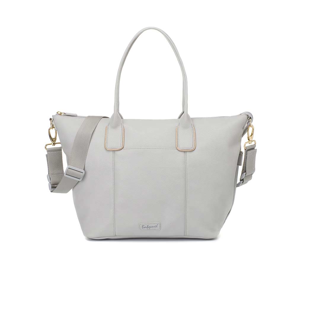 pale grey handbag