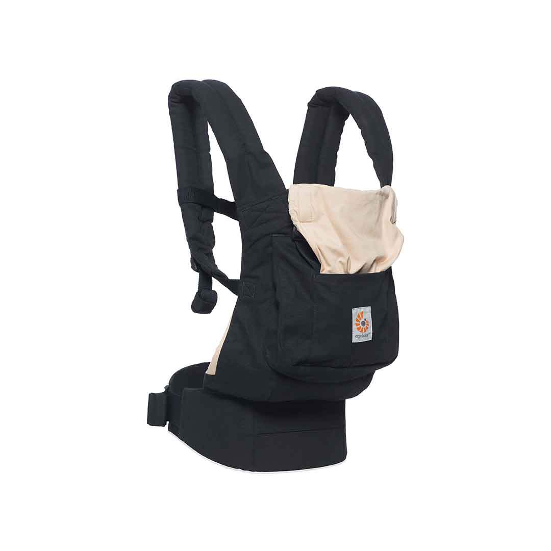 ergobaby baby carrier black and camel