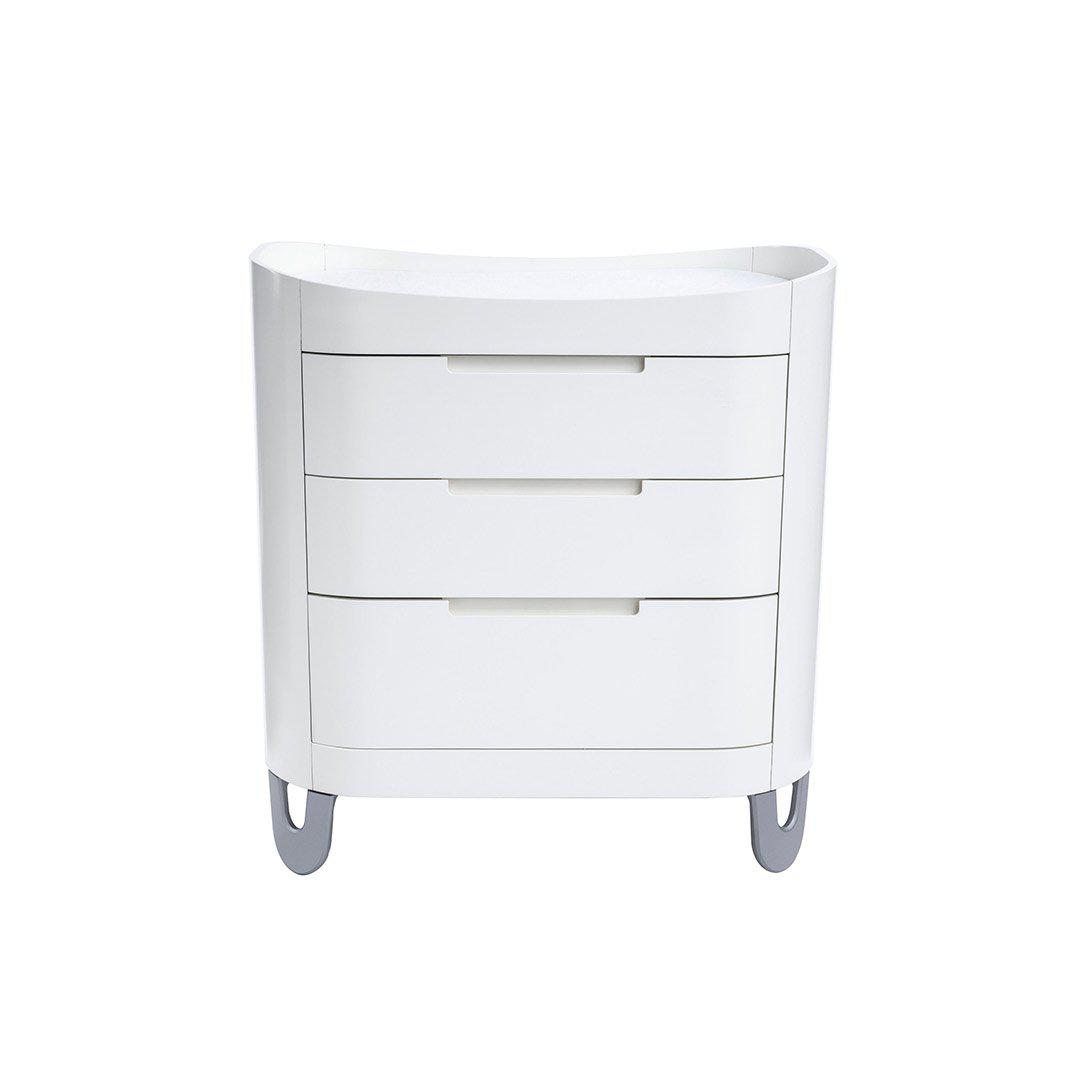 Gaia Baby Dresser Changer In White Natural Baby Shower