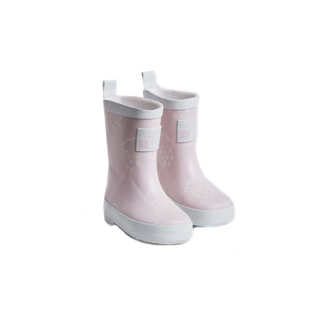 baby pink wellies