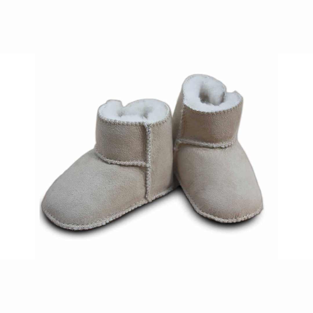 lambskin booties