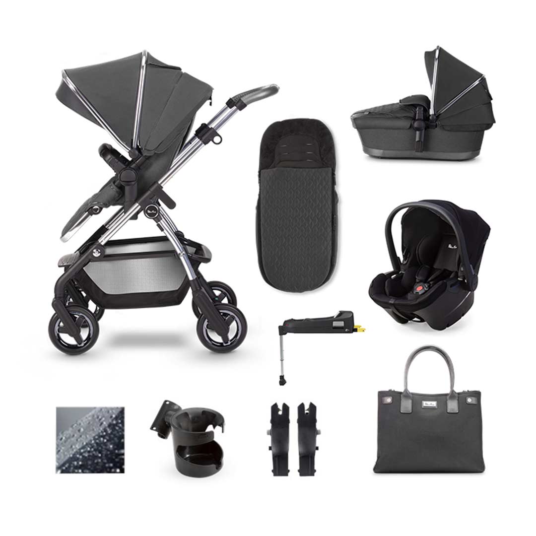 silver cross wayfarer complete nursery & travel system bundle