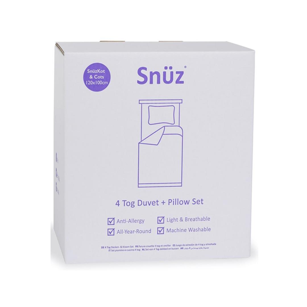 Snuz Cot Duvet And Pillow Bundle Natural Baby Shower