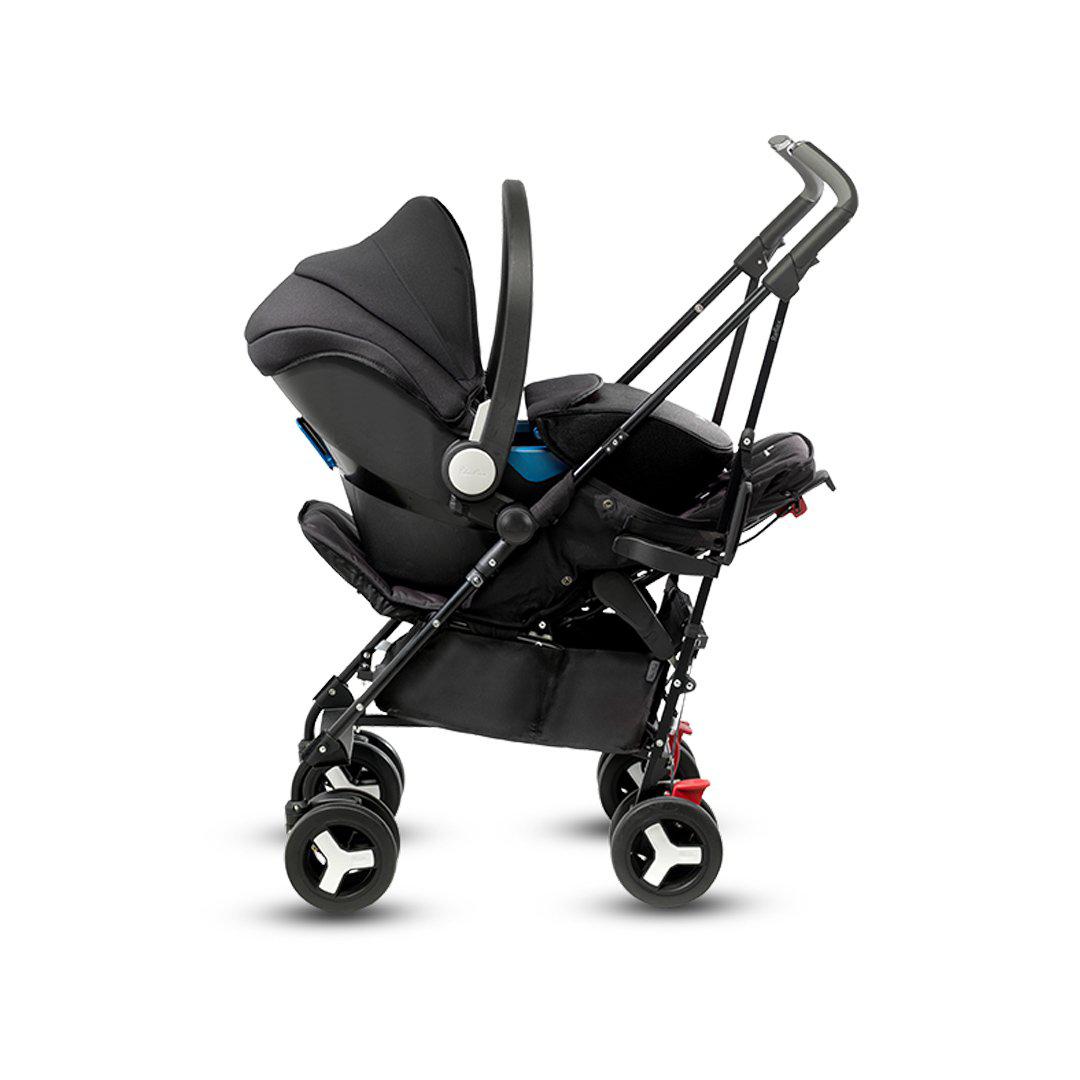 silver cross stroller with car seat