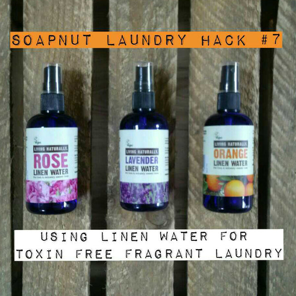 rose lavender orange floral water for soap nut laundry