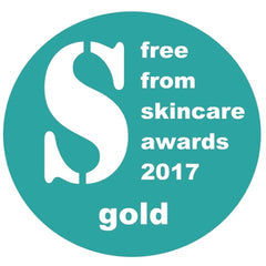 free from skincare awards 2017 gold