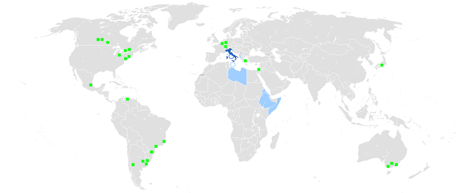 Italian speaking countries