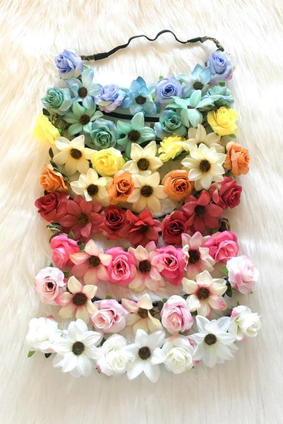 cheap floral headbands