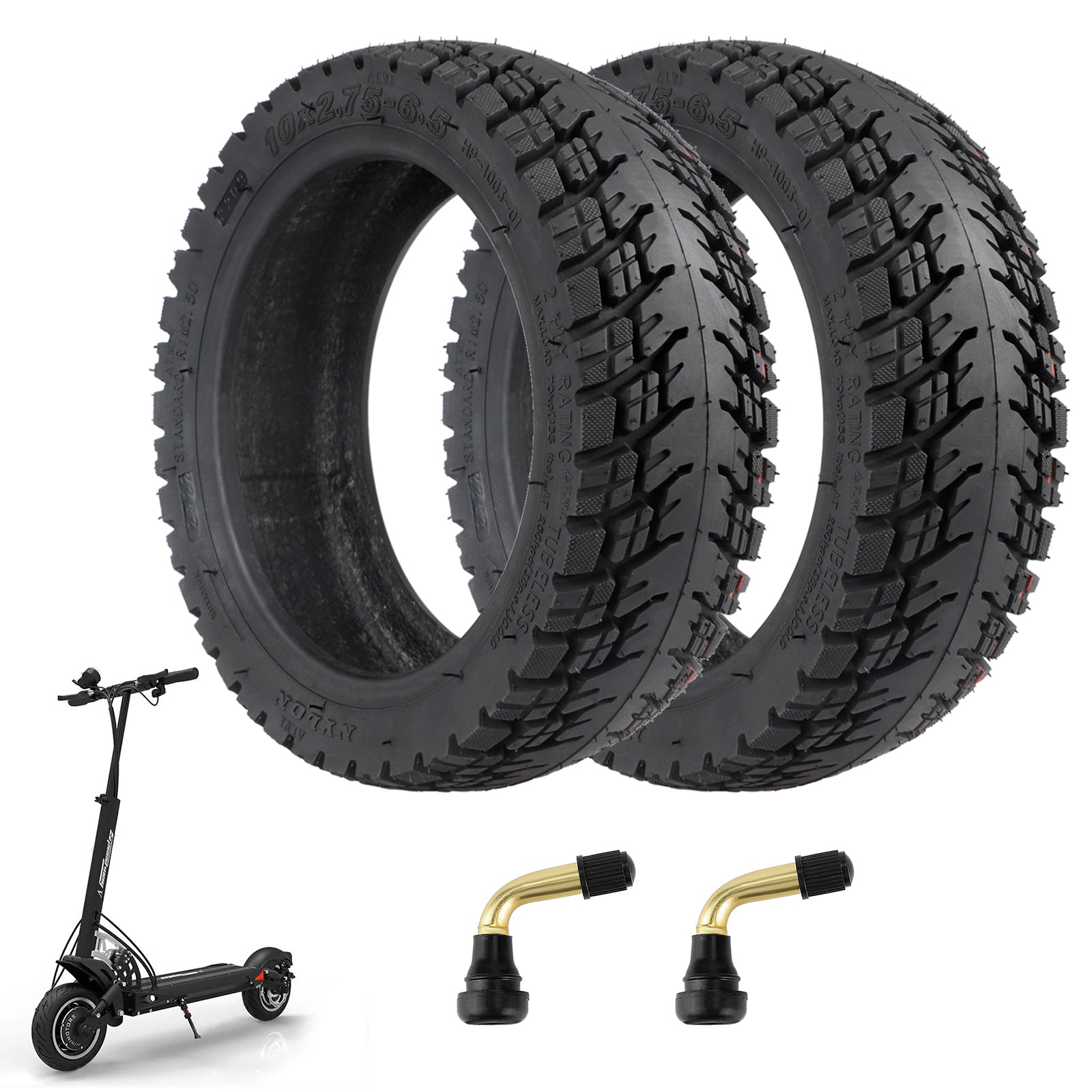 (2 Pcs) off-road tubeless tire with valve Tir – Ulip store