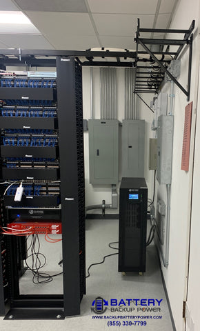 Battery Backup Power 15KVA 15KW 3 Phase UPS In Data Center