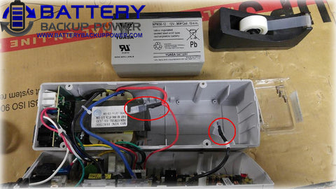 Battery Backup Power Uninterruptible Power Supply (UPS) Battery Replacement Step 5