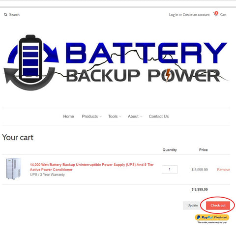 How To Order A Battery Backup Power UPS