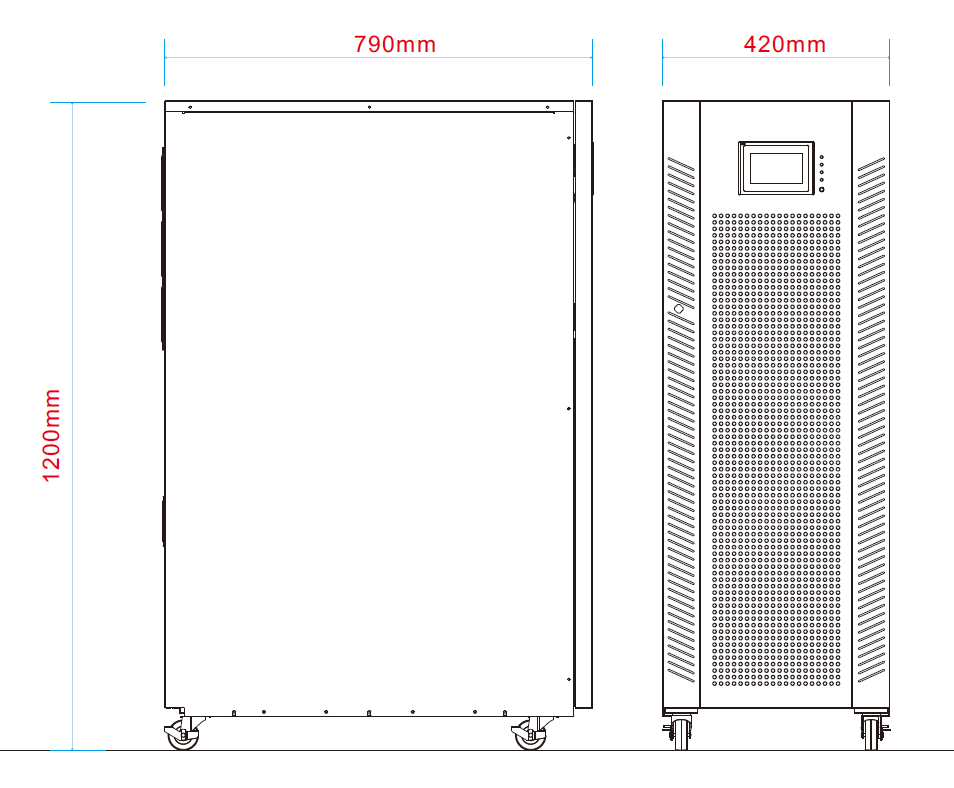 30 kVA kW 3 Phase Battery Backup UPS Power Conditioner – Battery Power, Inc.