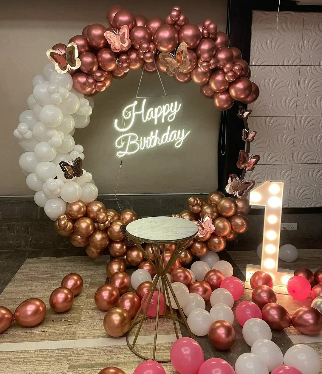 Butterfly Ring Decoration for Birthday, Hyderabad – ExperienceSaga.com