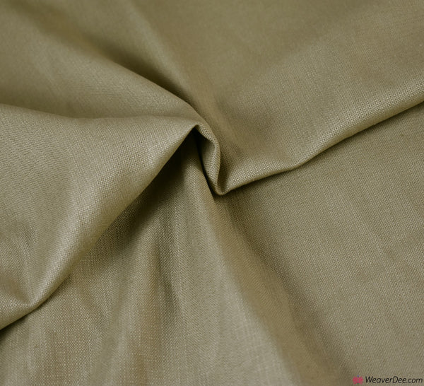 Cotton Linen - Khaki Green – Sew Me Sunshine