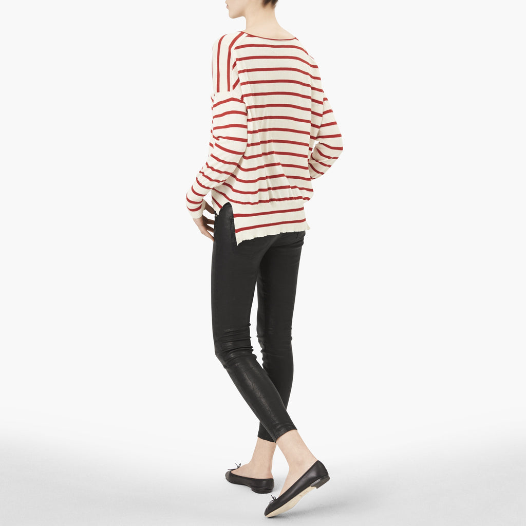 Nili Lotan Striped Cotton Sweater - Goop