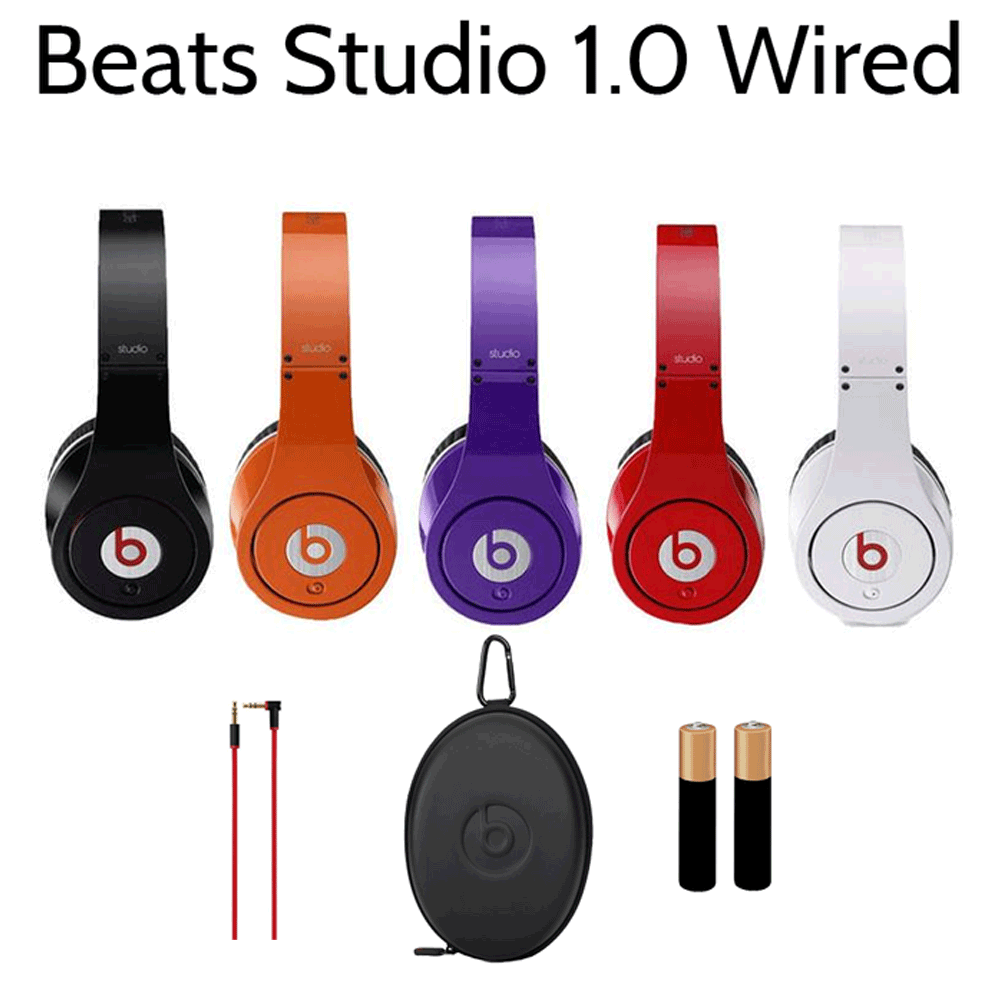 beats wired studio headphones
