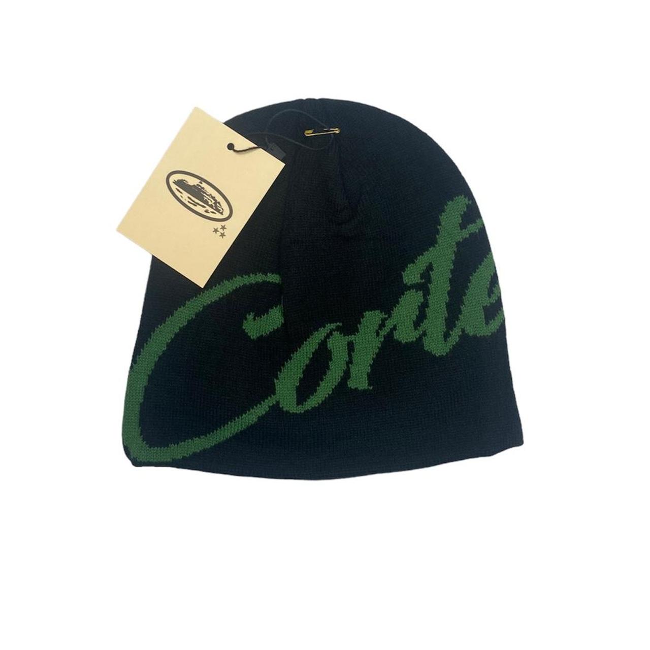 corteiz og strike skully ブラウン crtz rtw - ニットキャップ