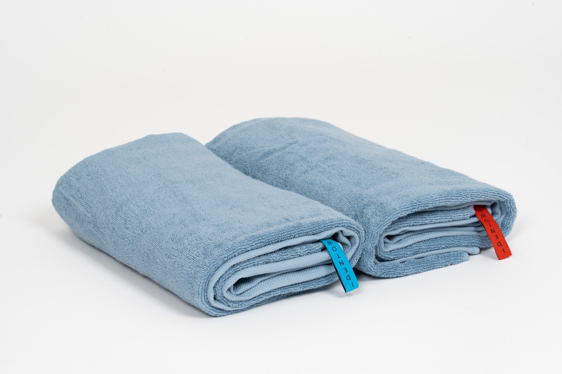 Schandelijk halsband Refrein Handdoeken kopen? Fairtrade badhanddoekenset - Set van 2 gemakkelijk te  onderscheiden handdoeken - IdenTowel – Identowel