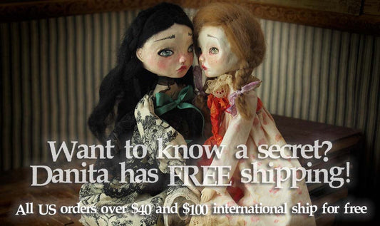 Introducing FREE shipping at danitaart.com