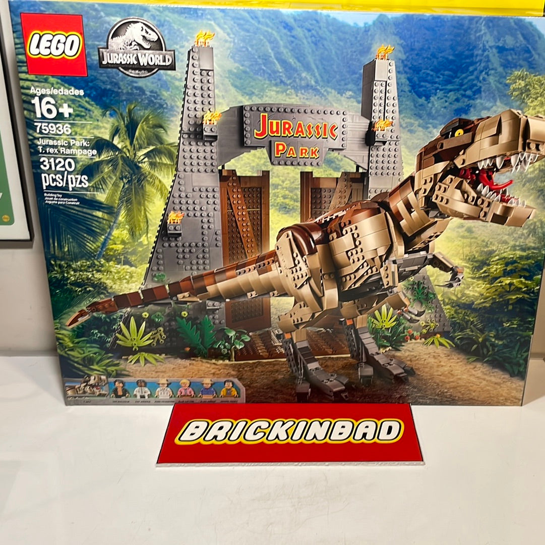 75936 Lego Jurassic T.Rex Brickinbad