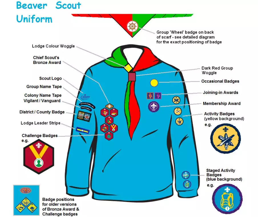 Where Do The Scout Badges Go? A Guide to Earning and Placing Scout