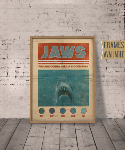 Jaws Film Poster | Potapota