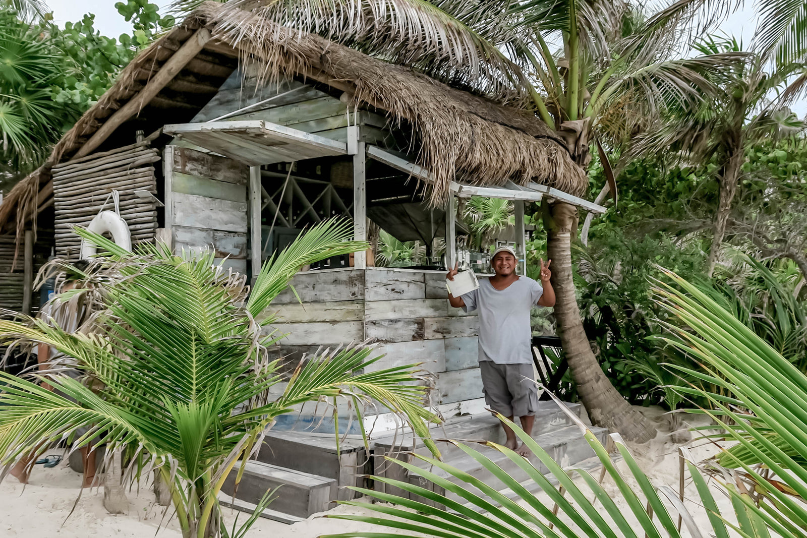 Nômade Hotel Tulum beach bar